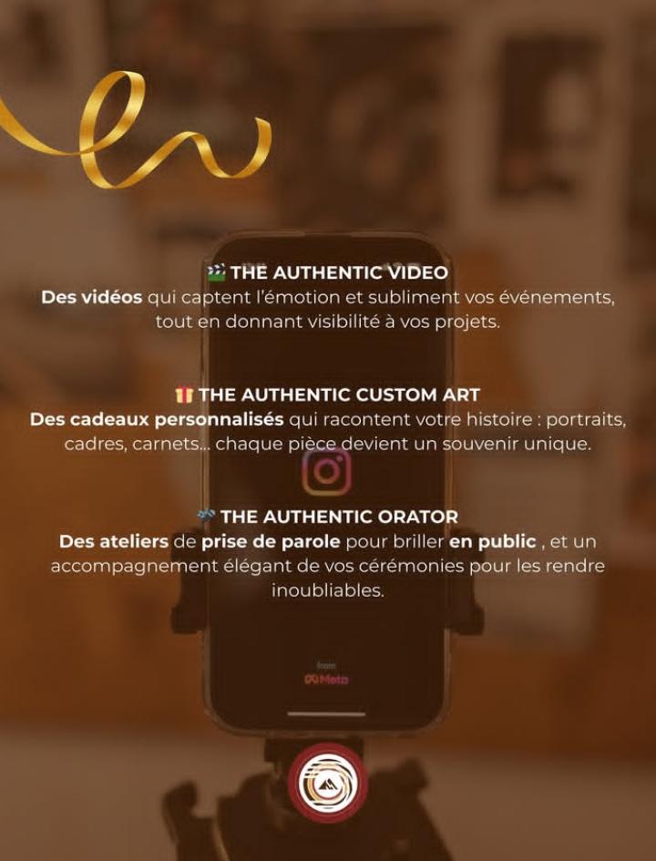 Presentation des services The Authentic Universe